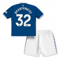 Dětský fotbalový dres Everton Jarrad Branthwaite #32 2023-24 Domácí Krátký Rukáv (+ trenýrky)